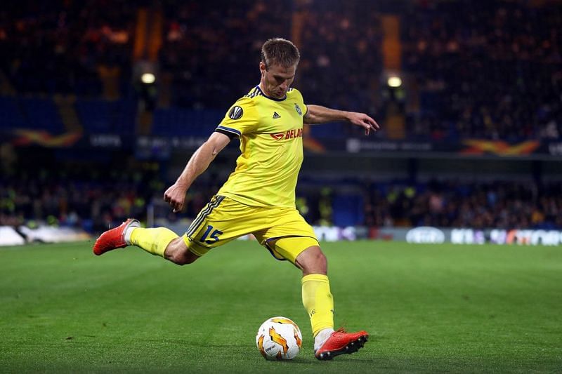 Maksim Skavysh is currently second on the European Golden Shoe ranking